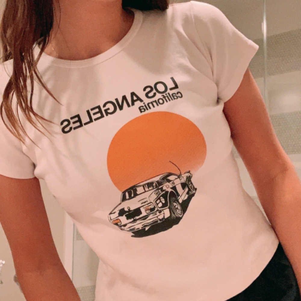 Sunset brandy shirt